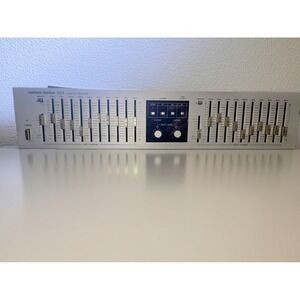 Vintage Harman Kardon EQ8 Graphic Equalizer - 10-Band Stereo EQ Silver Face